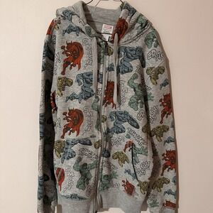 Marvel Sweatshirt Full Zipper Size XS Hulk Thor‎ Captain America